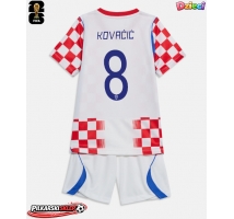 Chorwacja Mateo Kovacic #8 Koszulka Podstawowa dzieci MŚ 2026 Krótki Rękaw (+ krótkie spodenki)